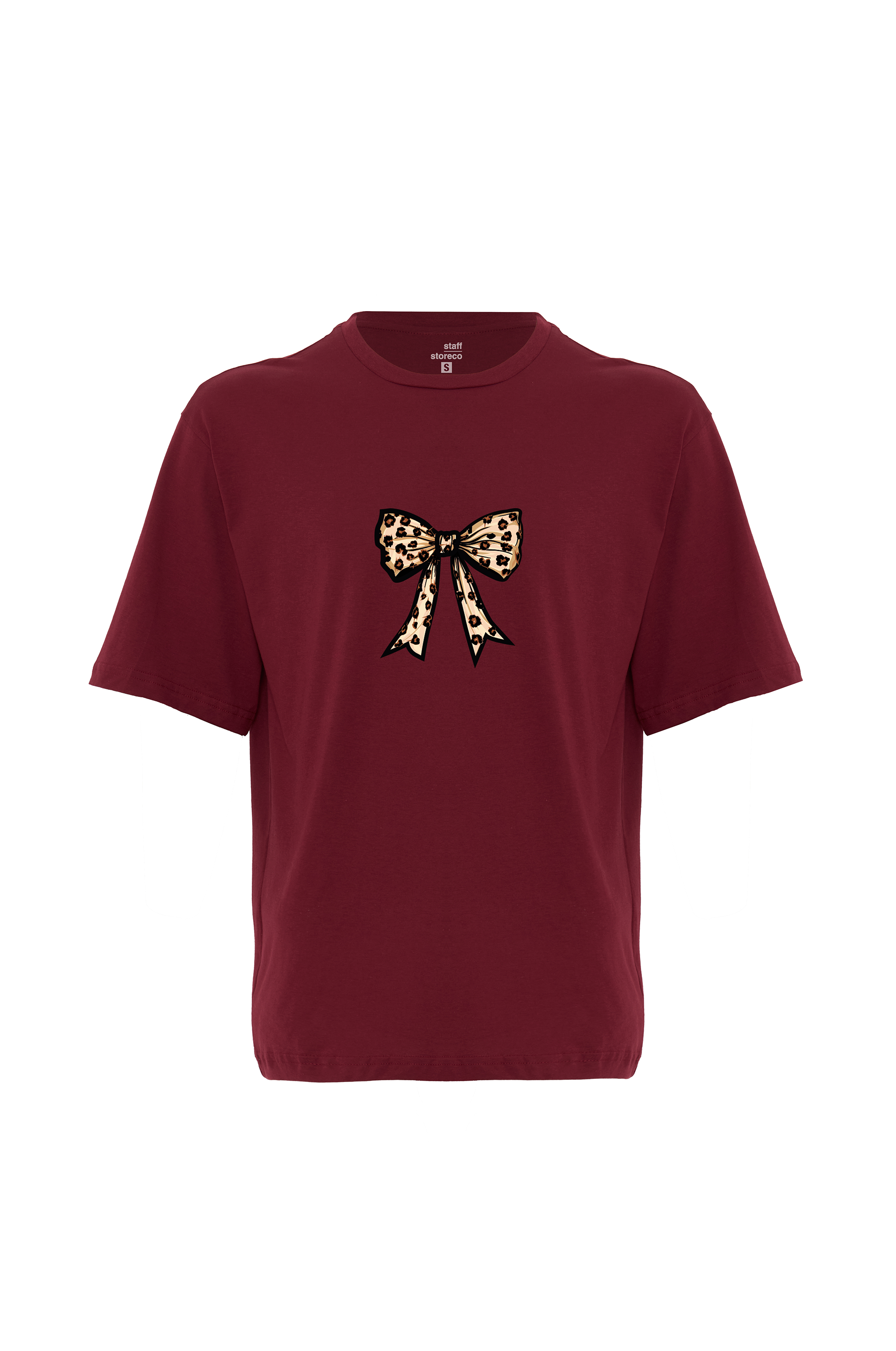 Oversize Baskılı T-Shirt Kadın