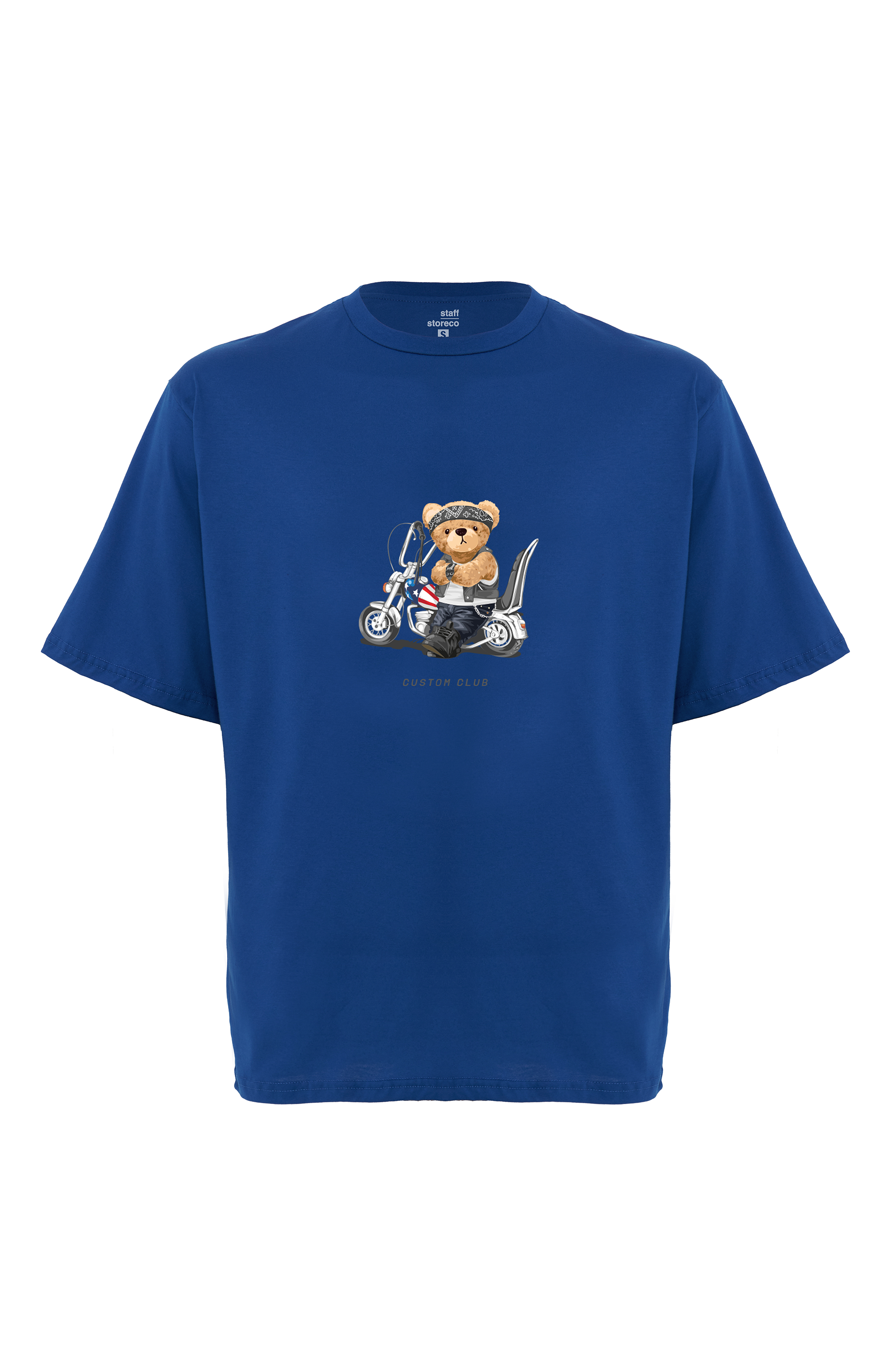 Oversize Baskılı T-Shirt Erkek