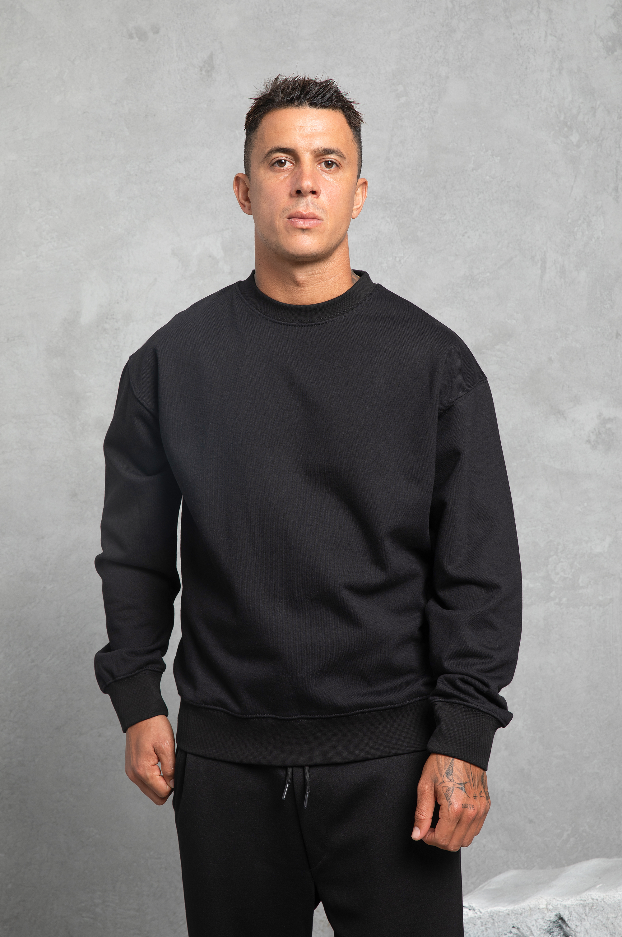 Erkek Baskılı  Sweatshirt