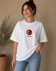 Oversize T-Shirt  Milli Takım AY YILDIZ TÜRKİYE