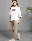 Oversize Baskılı T-Shirt Kadın To Be COOL