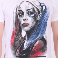 Baskılı T-Shirt Harley Quinn