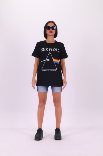 Baskılı T-Shirt Pink Floyd