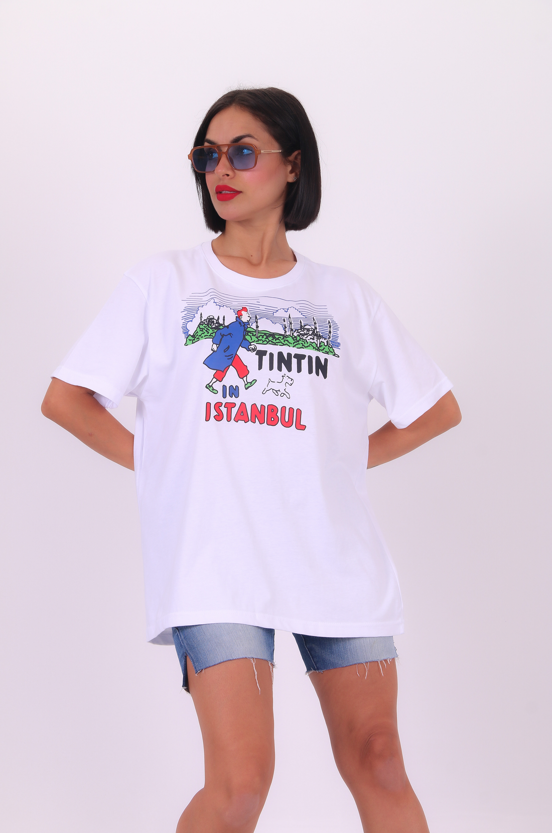 Baskılı T-Shirt Tıntın İstanbul