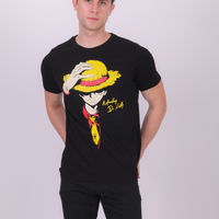 Baskılı T-Shirt One Piece Luffy