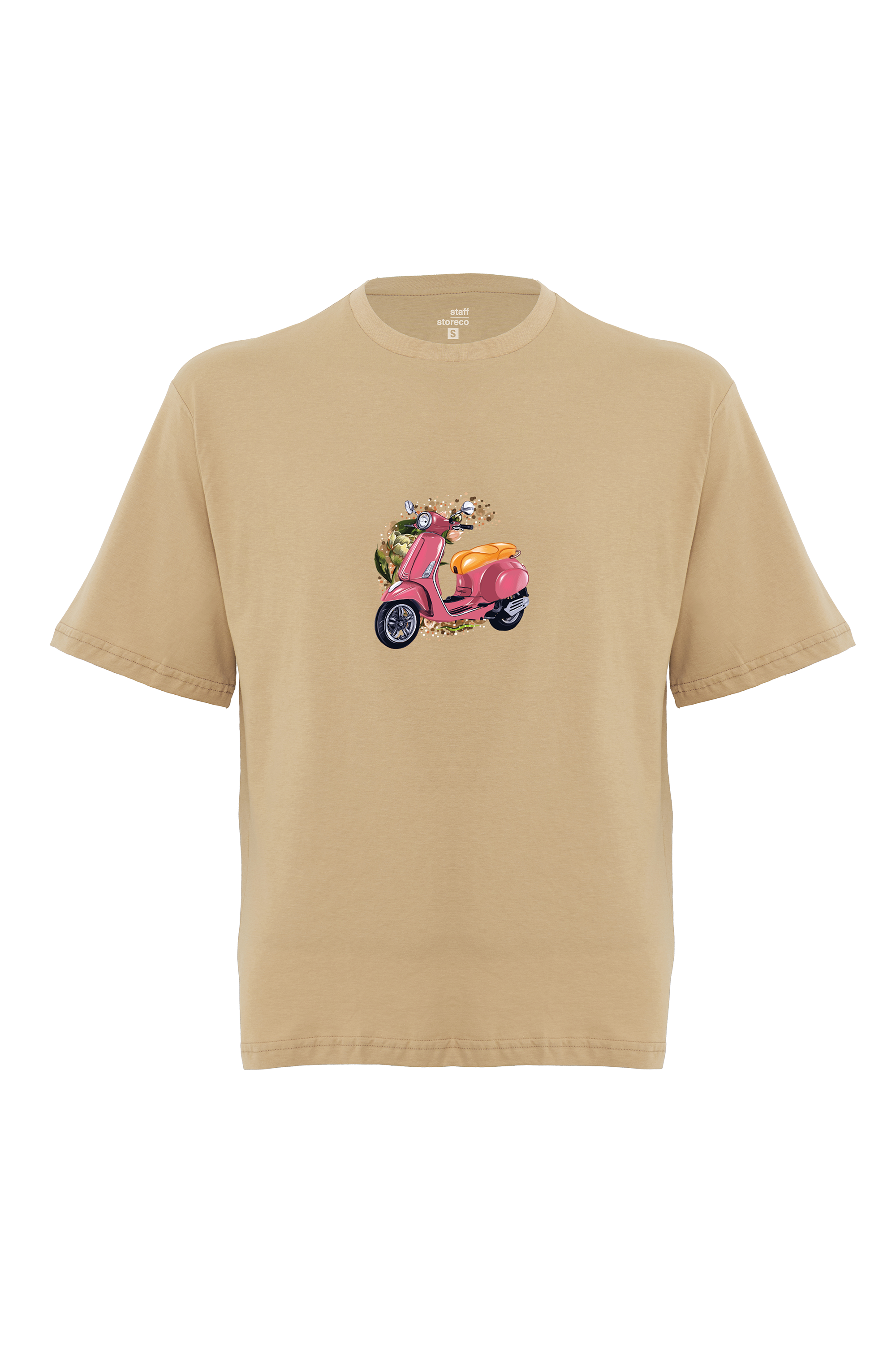 Oversize Baskılı T-Shirt Kadın