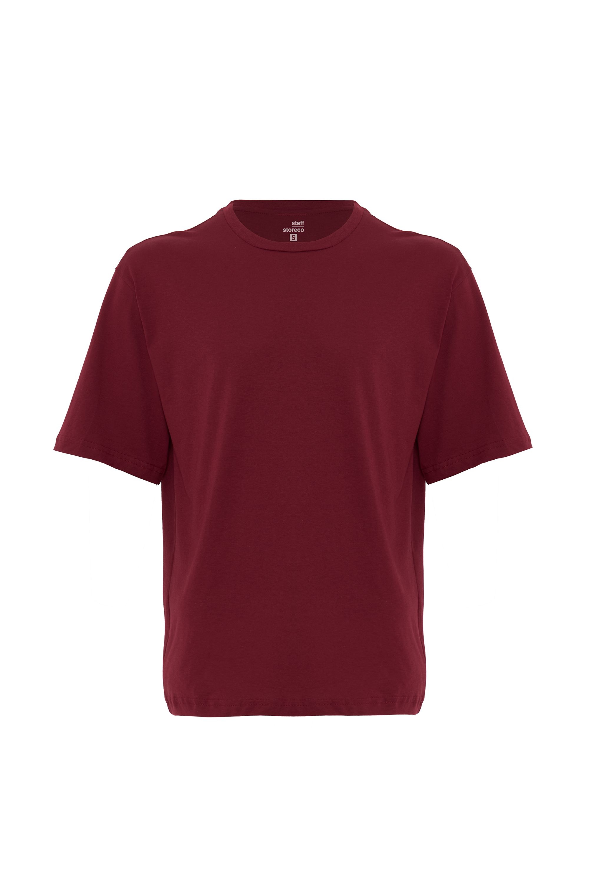 Oversize T-Shirt Saks Mavisi Erkek